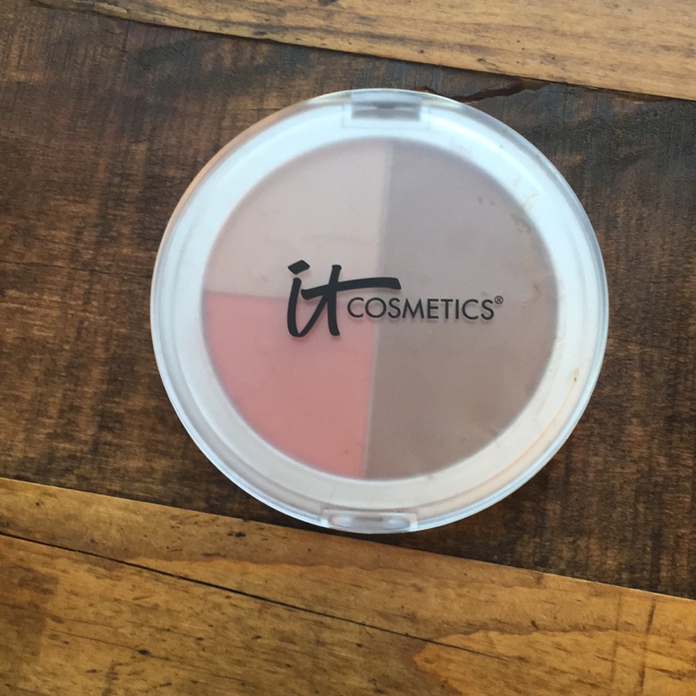 Never used It Cosmetics bronzer/blush/illuminator